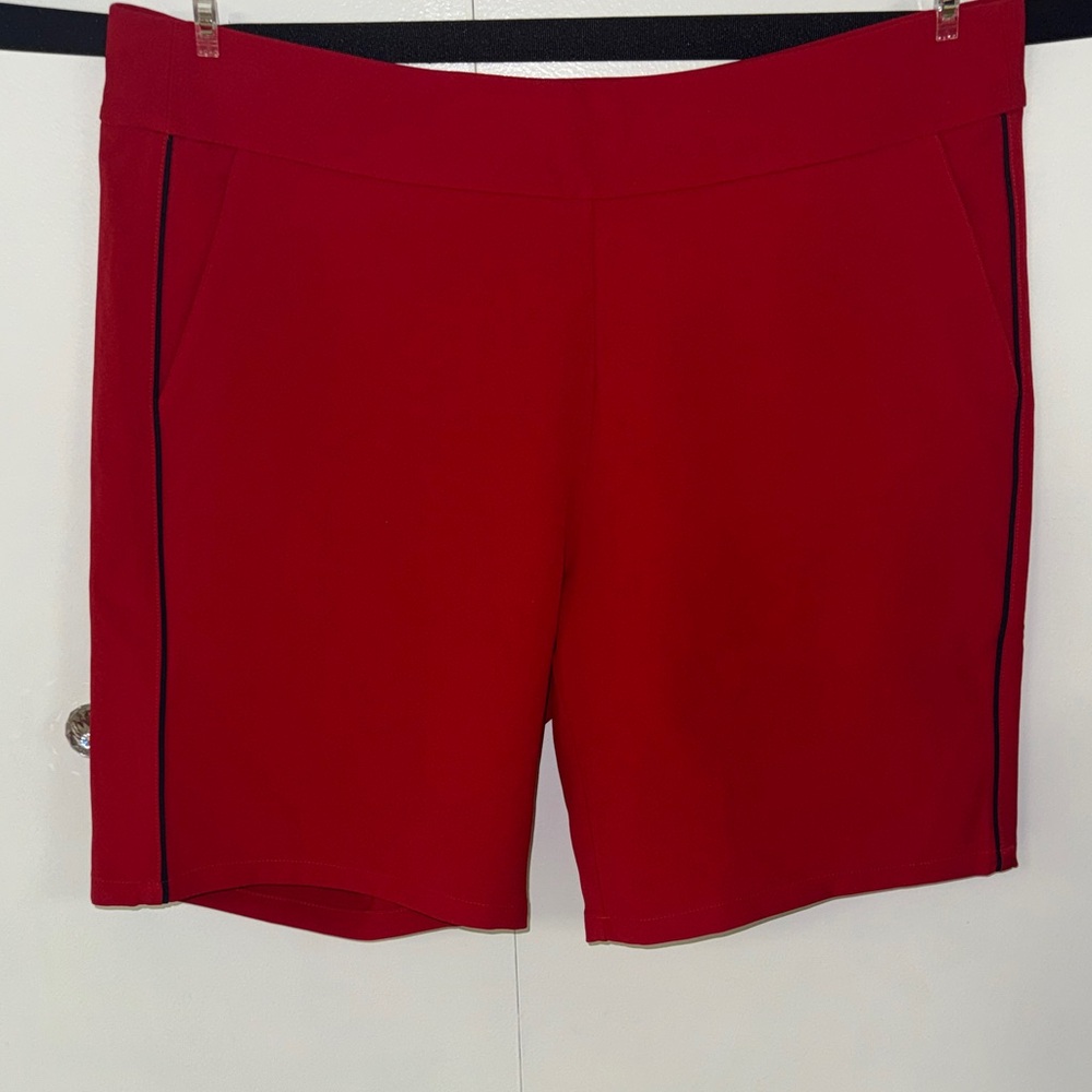 Cutter & Buck Red 8” Golf Shorts
